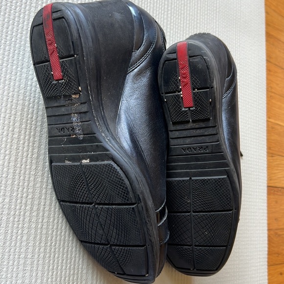 Prada Laceup Wedges - Picture 5 of 6